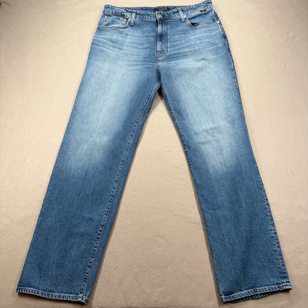 Mavi Marcel Jeans Mens 36 Blue Loose Straight Leg Cotton Tencel Stretch R292139